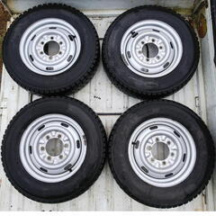 6穴ホイール ＋ スタッドレスタイヤ 175R14LT6PR 1...