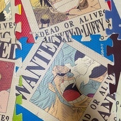  アニメ　ワンピース【ONE PIECE】 EVAパズルマット『海賊旗』9枚セットの画像
