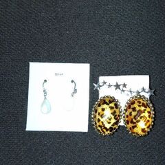 ピアス三点合わせ