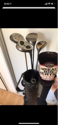 ゴルフ　ゴルフセット一式　　ゴルフボール付き　スポーツ