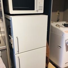 ［お取引終了しました。］冷蔵庫　オーブンレンジ　ベッドなど　一人暮らし家具家電