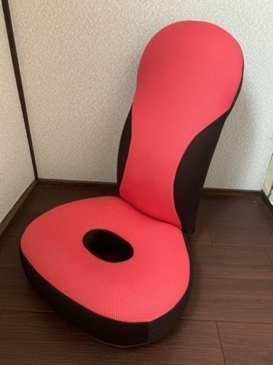 お値下げ！勝野式 ☆ 美姿勢習慣 ☆ ラズベリー ☆ 座椅子 骨盤ケア 姿勢矯正 ☆