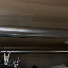 クローゼット　押し入れ　ハンガーパイプ　2本　無料　決まりました　までの画像