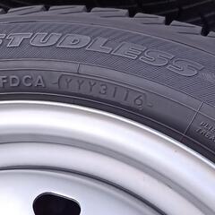 ホイール付きスタッドレスタイヤ 4本セットの画像