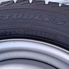 ホイール付きスタッドレスタイヤ 4本セットの画像