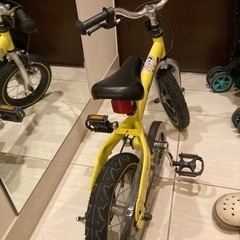 イエローのへんしんバイク