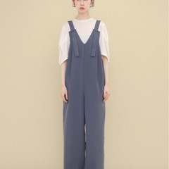 KBF テープショルダーサロペット