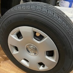 ハイエース純正タイヤホイール4本セット最終値下げの画像