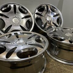 Lowenhart レーベンハート 社外ホイール 18インチ 4本 8J5HPCD112/114.3+38 メッキ アルファード ハリアー等　(VHI194)クレジットカード QRコード決済可能