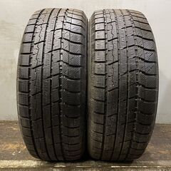 TOYO winter TRANPATH TX 225/60R17 17インチ スタッドレス 2本 2019年製 バリ溝 アルファード ヴェルファイア等　(TC459)クレジットカード QRコード決済可能