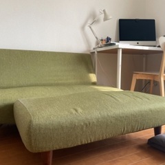 0円！！　ニトリ　ソファベット　無料でさしあげます【引き取りに来...
