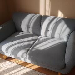 ソファー　二人がけの画像