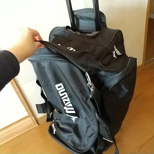 キャスター付きスポーツバッグ ミズノ