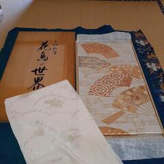 帯　花鳥の世界