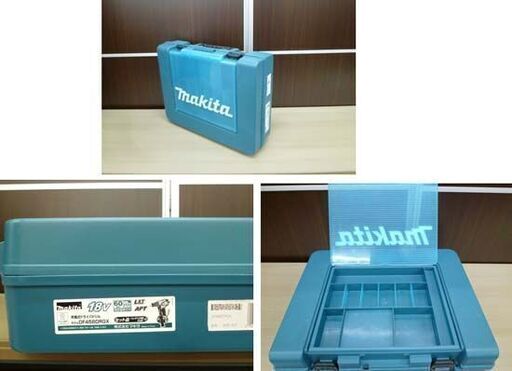 makita 充電式ドライバドリルセット DF458DRGX 18V 6.0Ah ブルー ケース付き 充電器 バッテリ×2個 電動工具 マキタ 苫小牧西店