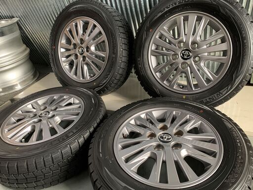 バリ山！195/65R15　エスクァイア純正　ノア　ヴォクシー　ウインターマックス　安心の調整済み　トヨタ純正