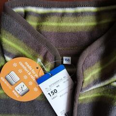 新品未使用タグ付き🧥フリース　150cmの画像