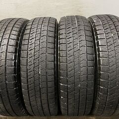 BS BLIZZAK VRX2 165/70R14 14インチ スタッドレス 4本 2017～18年製 ヴィッツ マーチ ソリオ ブーン スイフト kei等　(MTI46)クレジットカード QRコード決済可能