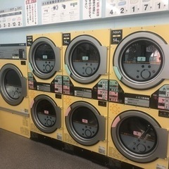 コインランドリー店舗の清掃