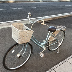 水色ブリヂストン　ジョブナ中古自転車整備済み