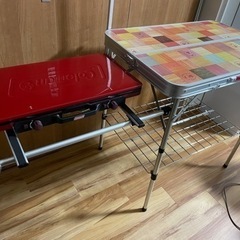 【取引中】Coleman テーブル コンロセット