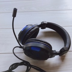 【美品】PS4ライセンス/ステレオ ゲーミング ヘッドセットの画像