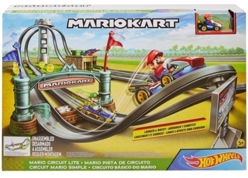 ホットウィール マリオカート サーキット ライト トラックセット