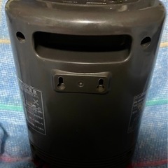 【National 電気温風機 ミニファンヒーター 】の画像