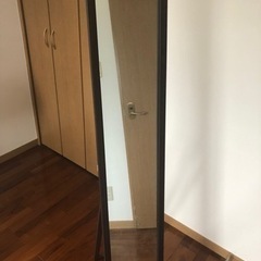 全身鏡(傷無し、木目淵)の画像