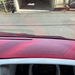 ハイエースナロー用　ナビバイザー付き植毛パネル。の画像