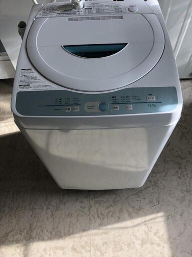 SHARP製洗濯機（美品）