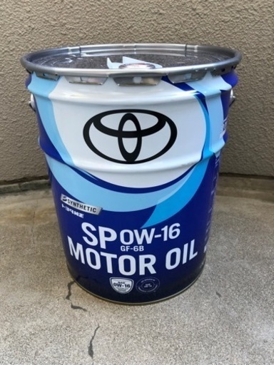 値下げしました！0W-16 エンジンオイル　 20L