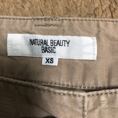 ベージュハーフパンツ　XSサイズの画像