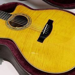 【苫小牧バナナ】美品 MORRIS SC-CUSTOM YEL L.R.BaggsAnthemSL搭載 モーリス エレアコ 2014限定生産 純正ハードケース付き♪の画像