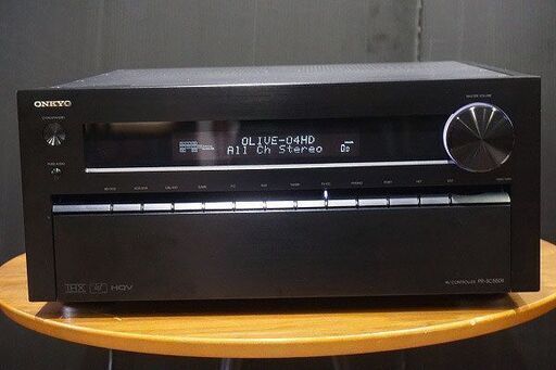 【苫小牧バナナ】美品☆ONKYO/オンキョー PR-SC5509 AVコントロールアンプ 9.1ch対応 ブラック iPod対応 HDMI 状態良好 ♪