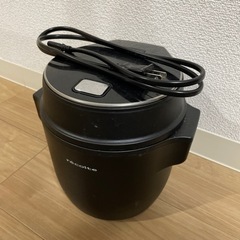 使用期間少美品　レコルト　炊飯器　ブラック　2.5合炊き