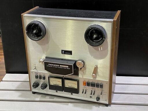 【苫小牧バナナ】Pioneer/パイオニア 4トラック 2チャンネル ステレオ オープンリールデッキ RT-1011H 通電・回転OK♪