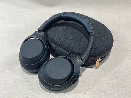 【苫小牧バナナ】ソニー/SONY ワイヤレスヘッドホン ノイズキャンセリング対応 リモコン・マイク対応 ブラック WH-1000XM4 BM♪