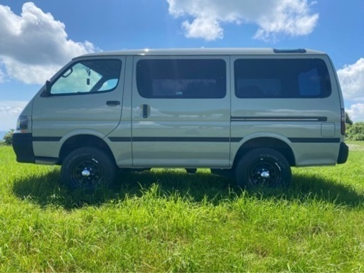 30万円値下げ 美車 ハイエース 100系 1KZ カスタム リフトアップ