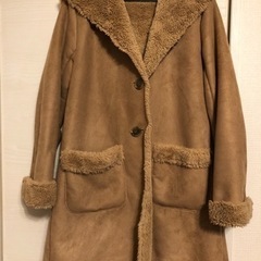 ムートンコート　現金払いでお願いします