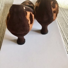 イタリア製 ハラコハイヒールの画像