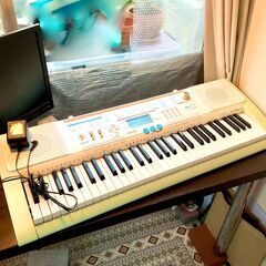 CASIO 61鍵盤 電子キーボード 光ナビゲーション LK-108