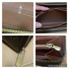 【美品】ルイヴィトン　ジッピーウォレット　モノグラムラウンドファスナーの画像