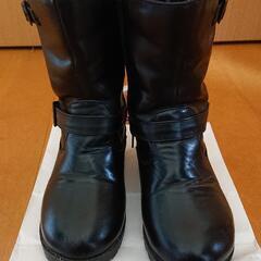子供靴 春物  レザーブーツ  19cm