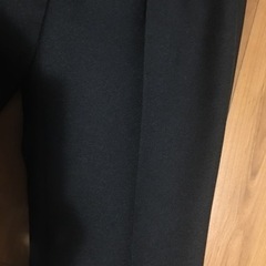 美品　シンゾーン　THE SHINZONE SLIT PANTS 黒 TOの画像