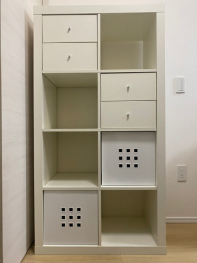 【取引成立】IKEAおしゃれ棚(BOX・引き出し付)1000円