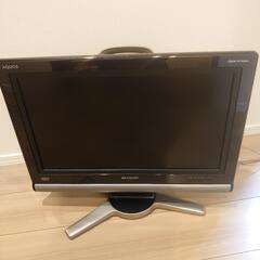 AQUOS小型テレビ（引き取りは土日のみ、月〜金にて福岡県内配達の相談も可能です）の画像