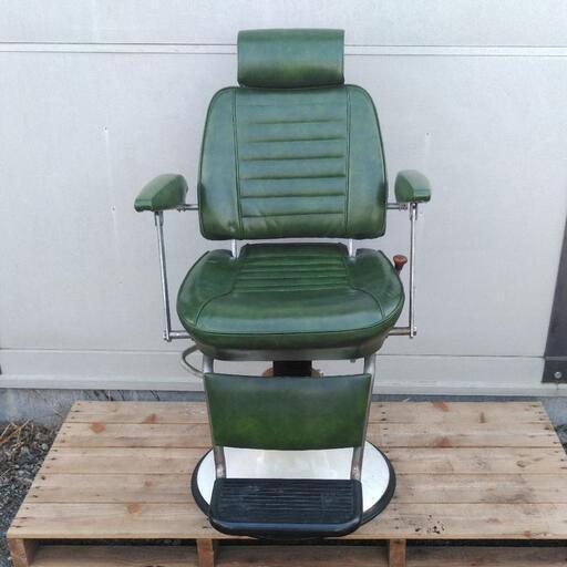 大廣製作所　床屋美容室チェア椅子レトロ