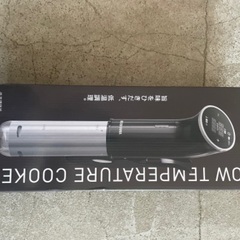 【新品未使用】アイリスオーヤマ LTC-01 低温調理器 ブラック