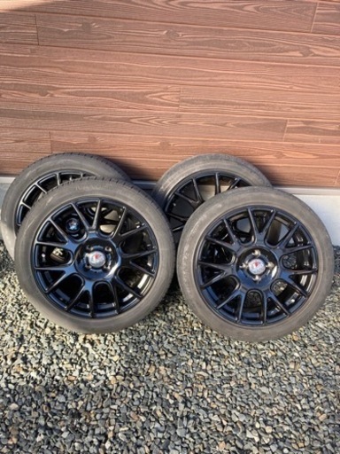 215-45-17 タイヤ、ホイール4本セット